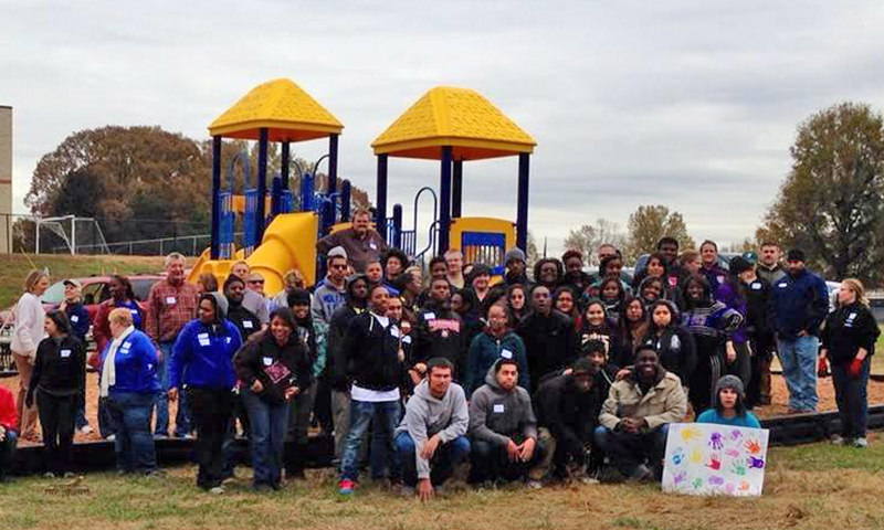 Playground in Fulton, South Carolina