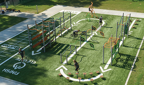 Elevate Fitness Course by BCI Burke Playground Equipment